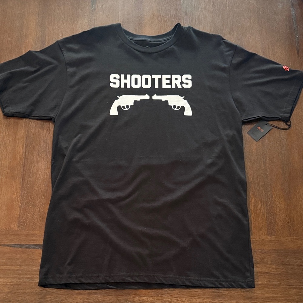 SSUR Shooters Black Graphic Shirt Large New York